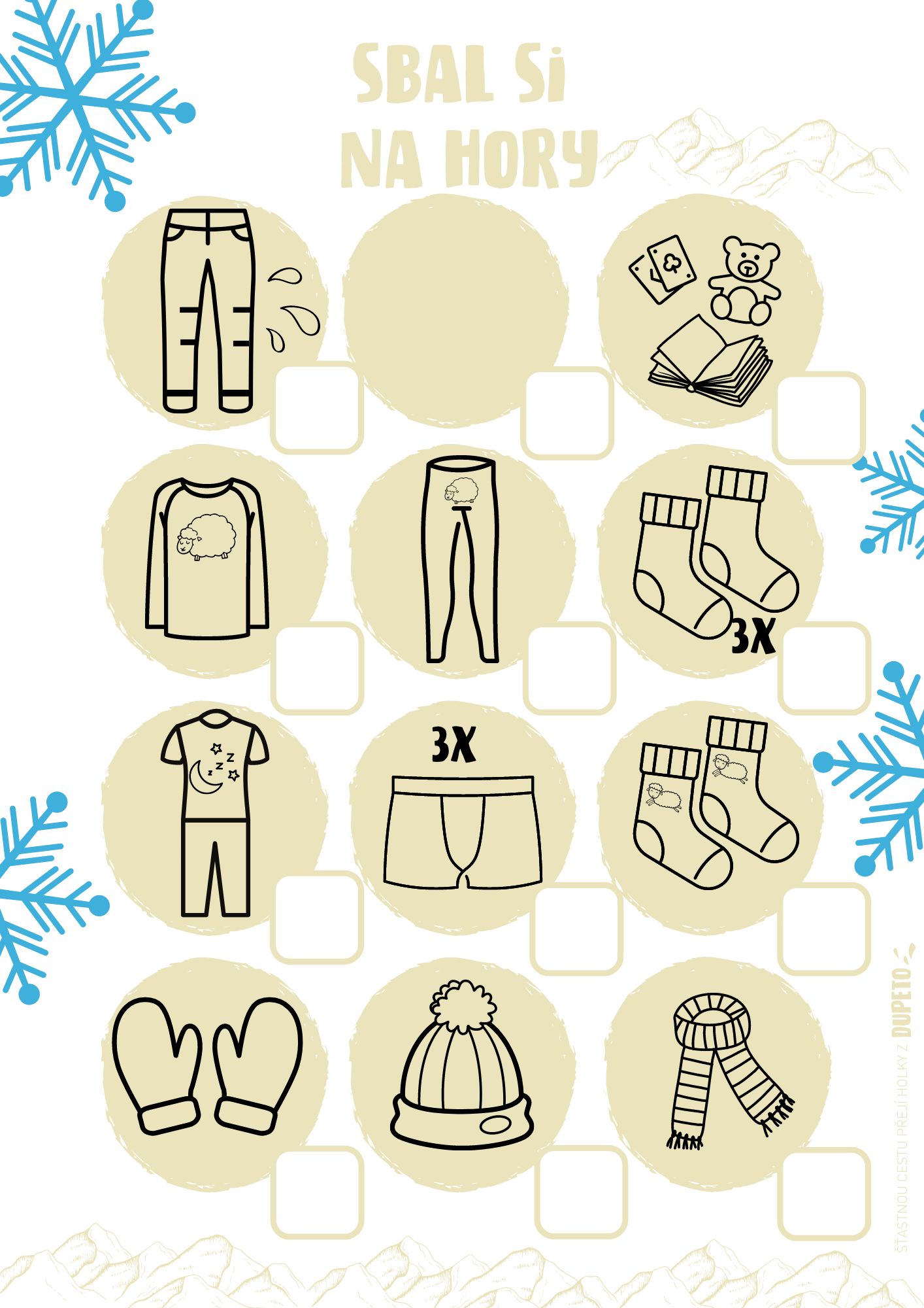 Check list na hory (1)